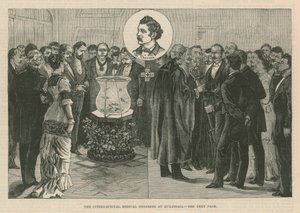 Den internasjonale medisinske kongressen i Guildhall, London av English School