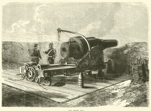 Krupp-pistolen, oktober 1870 av English School