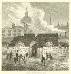 Die letzten Überreste der Flotte von English School