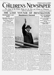 The Last Voyage of Shackleton, forsiden av 