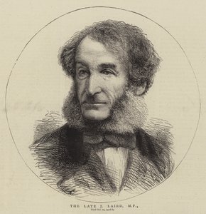 The Late J Laird, MP (gravering) av English School