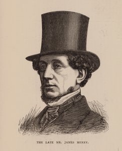 Den avdøde herr James Merry (gravering) av English School