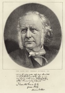 Den avdøde pastor Thomas Guthrie