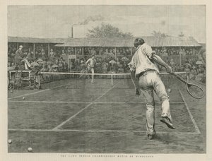 Lawn Tennis Championship-kampen på Wimbledon av English School