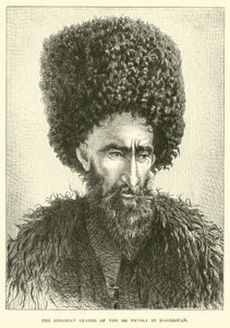 Den lesghiske lederen for 1861-opprøret i Daghestan av English School