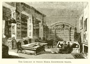 Biblioteket der Maria Edgeworth skrev av English School