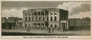 London Institution, Moorfields, London av English School