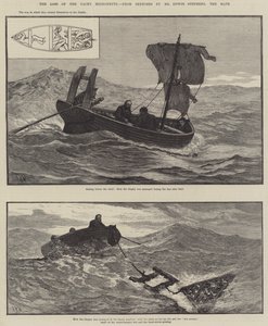 Tapet av Yacht Mignonette av English School