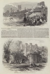 Manchester, Sheffield og Lincolnshire Railway (gravering) av English School