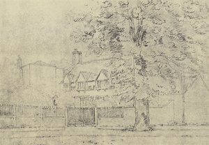 Herregården, ca 1770 (gravyr) av English School