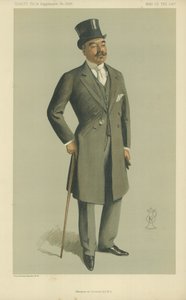 The Marquis de Soveral, tegneserie fra magasinet Vanity Fair, 13. november 1912 av English School