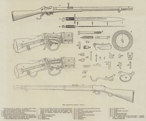 Martini-Henry Rifle (gravering) av English School