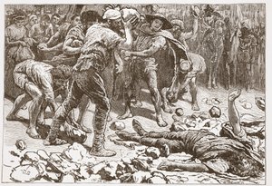 The Martyrdom of Constantine of Samosata, illustrasjon fra 