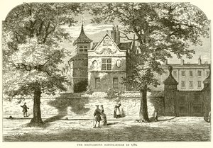 Marylebone School-House i 1780 av English School