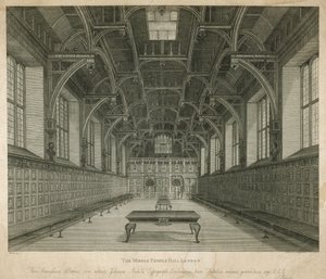 Middle Temple Hall, London av English School