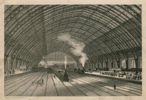 Midland Railway Station, St Pancras, London av English School