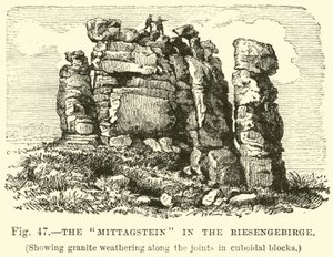 Mittagstein i Giant Mountains av English School