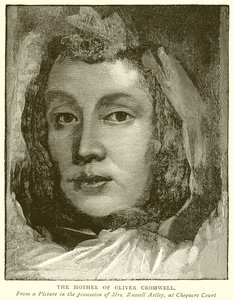Moren til Oliver Cromwell av English School