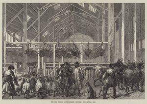 The New Foreign Cattle Market, Deptford, Central Shed (gravering) av English School