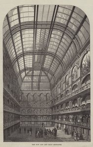 The New Hop and Malt Exchange (gravering) av English School