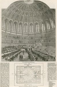The New Reading Room, British Museum av English School