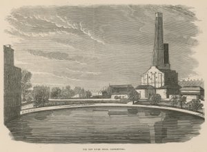The New River Head, Clerkenwell, London av English School
