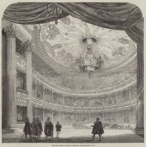 The New Royal Pavilion Theatre, Whitechapel-Road (gravering) av English School