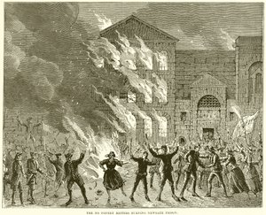 No Popery Rioters brenner Newgate Prison av English School