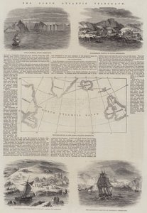 The North Atlantic Telegraph (gravering) av English School