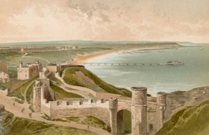 Die Nordbucht von Scarborough von English School