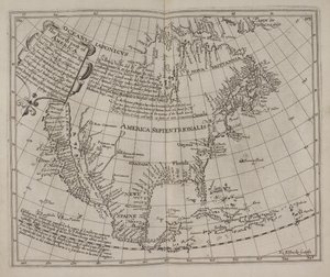 Den nordlige delen av Amerika: som omfatter Newfoundland, New England, Virginia ..., Henry Briggs av English School