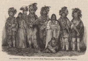 Ojibbeway-indianerne, nå i London av English School