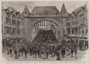 Den gamle engelske byen ved Her Majesty