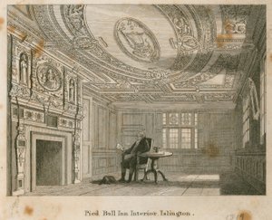 The Old Pied Bull, interiør