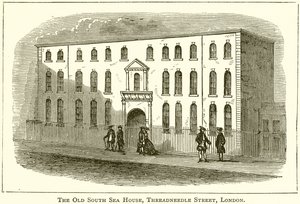 The Old South Sea House, Threadneedle Street, London
