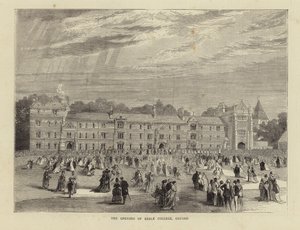 Åpningen av Keble College, Oxford av English School