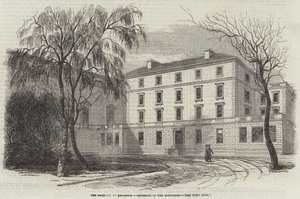The Oratory, at Brompton, Exterior of the Residence (gravering) av English School