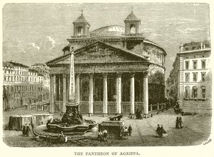 Pantheon av Agrippa av English School