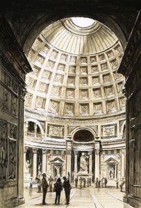 Pantheon av Agrippa av English School
