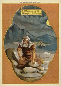 Kristi lignelser: lignelsen om gullposene (chromolitho) av English School