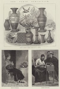 Die Pariser Ausstellung (Stich) von English School