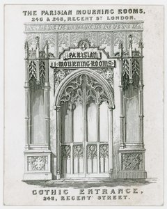The Parisian Mourning Rooms, byttekort av English School
