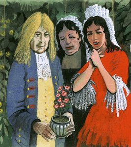 Pelargonium triste-varianten av Geranium var veldig populær på 1600- og 1700-tallet av English School