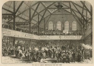 The Peoples Market, Whitechapel, London av English School