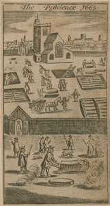 The Pestelence 1665 av English School