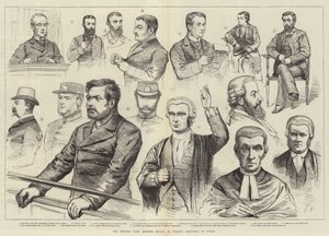The Phoenix Park Murder Trials i Dublin, Skisser i retten av English School