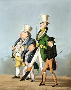Prisene - full pris, halv pris, høy pris og lav pris, gravert av George Hunt, utgitt av Thomas McLean, 1827 av English School