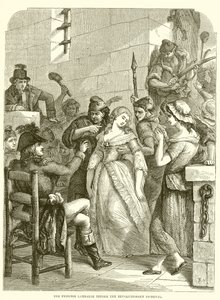 Prinsesse Lamballe foran revolusjonsdomstolen av English School