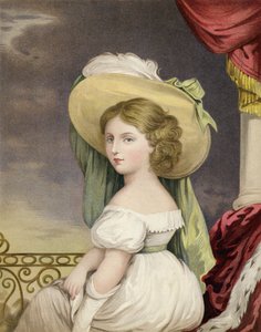 Prinsesse Victoria i en alder av tolv år av English School