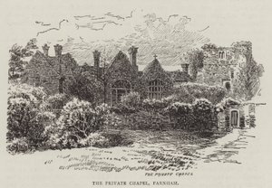 Det private kapellet, Farnham (gravering) av English School